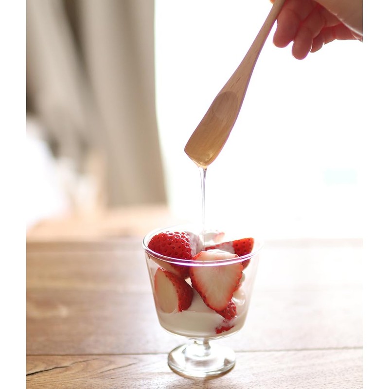 Alphax AP-913672 Honey Spoon, Honey Dipper Wood, Easy To Scoop,