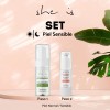 Set Facial Para Piel Sensible (2 Piezas) She Is Skincare