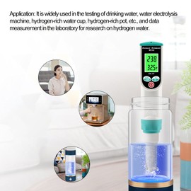 Topyond PH Meter Water, Digital PH Pen, High Precision Electrode, LCD High Definition Display, Water Quality Tester for Home Use, Water Quality Testing Tool