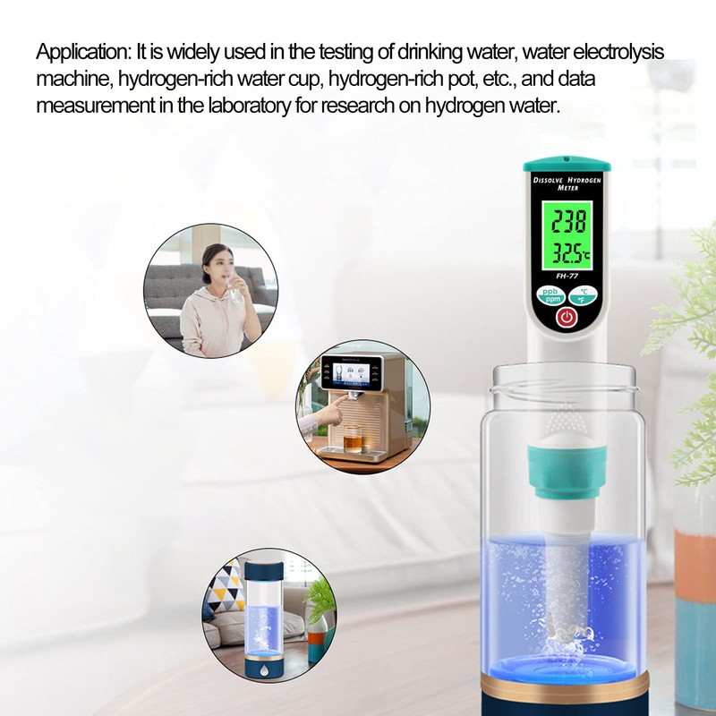 Topyond PH Meter Water, Digital PH Pen, High Precision Electrode,