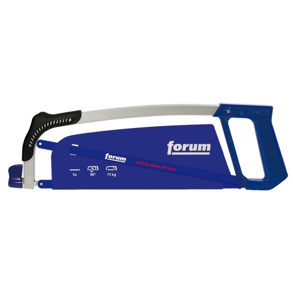 Forum Metal Saw Bend 300 mm with Aluminium Handle (Saw