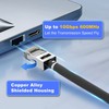 VCELINK Cat7 RJ45 Connectors Pass Through, 30 Pack Shielded Modular