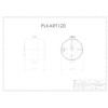 plikc Axial Vacuum Cleaner 100% Made in Italy (Hole Diameter