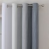 Estelar Textiler Thermal Insulated Blackout Curtains 96 Inches Long, Ombre