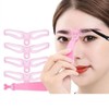 눈썹가드 일자 눈썹 눈썹틀 그리기 가드 8종 Eyebrow Guard Straight Eyebrow Drawing Template Set of 8