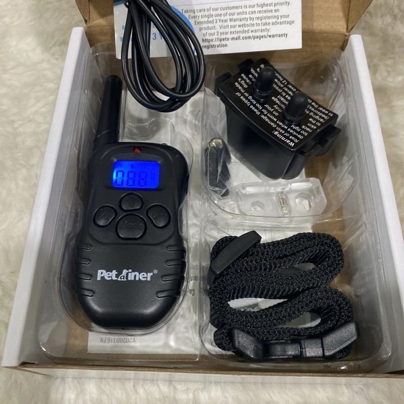 Petainer Petaine PET998DR Rechargeable Waterproof Dog/Pet Training Collar System W/Remote