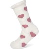 styleBREAKER women ABS cosy socks with teddy lining and hearts