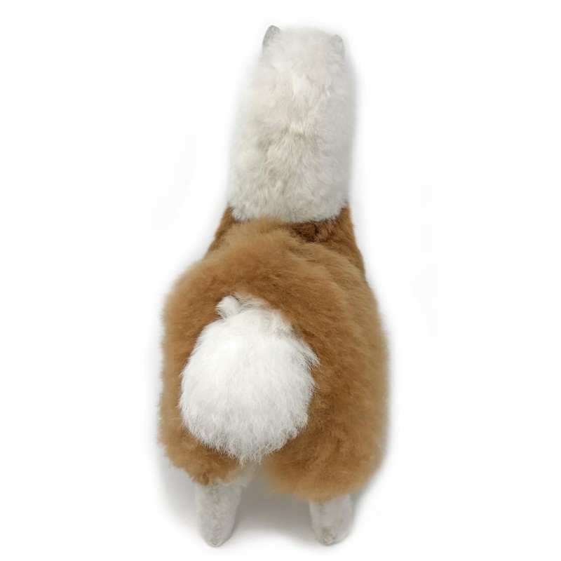 OriginAlpaca - 12" Baby Alpaca Plush Figure - 100% Handmade
