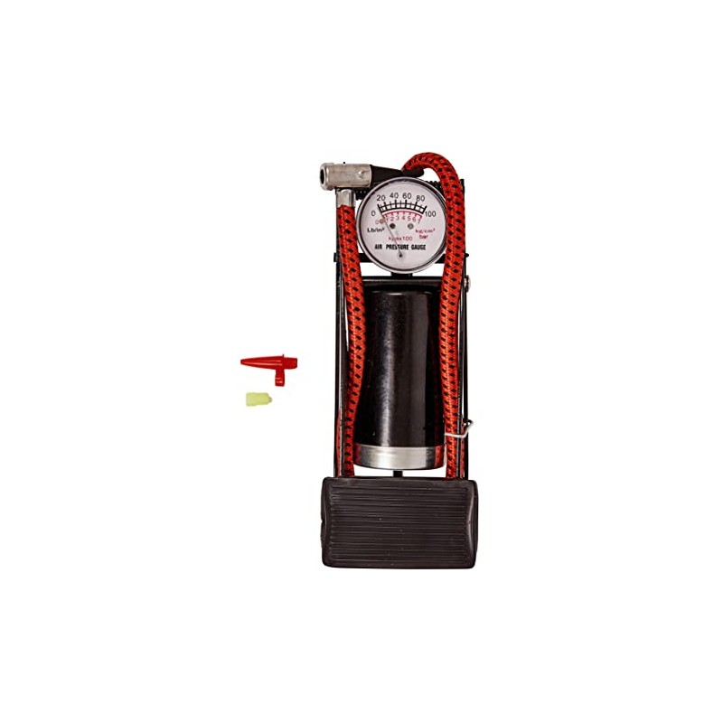 Amtech I9450 Foot Pump with Gauge
