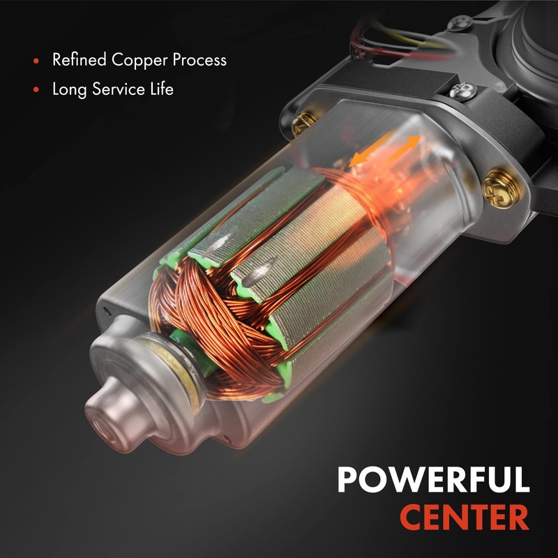 A-Premium Front Left Power Window Lift Motor Compatible with Toyota