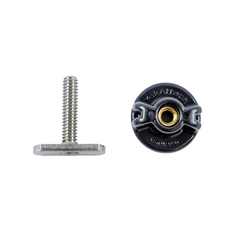 Yakattack Modular Mounting Base For Kayak Storage Boxes Black Durable