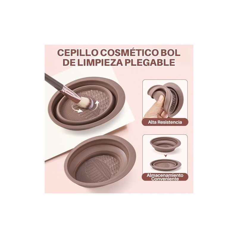 Lukovee Set de Brochas de Maquillaje, 56 Piezas Kabuki Profesional