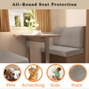 POPUBBY Motorhome Caravan Sofa Cover, Stretch Caravan Sofa Seat Cushion