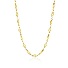 Maya & Cana Women's Magnetic Necklace, Popular, Strong, Japanese Design, Surgical Stainless Steel, Chain, 17.7 in (45 cm), Gift Box Included, No Gemstone