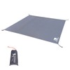 Hikeman Waterproof Camping Tarp Portable Tent Footprint with Drawstring Bag