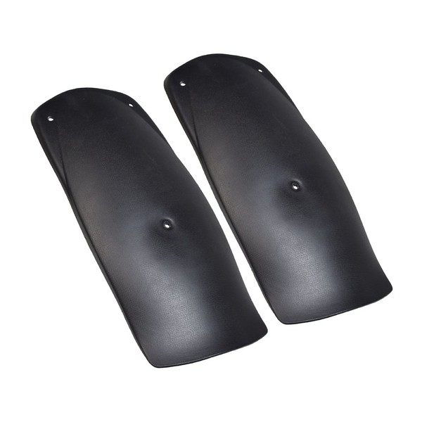 AlveyTech Black Plastic Front Fender Pair - Replacement for the