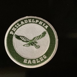Unbranded Eagles Embroidered- Iron On Patch 3"x3”
