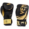 Venum Unisex Challenger 3.0 Boxing Gloves, Black/Gold, 12 oz /