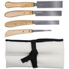 KAKURI Mini Japanese Pull Saw Set with Carrying Case -