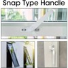 2Pcs Window Handle, Double Glazing Window Handles, Window Handle Replacement,