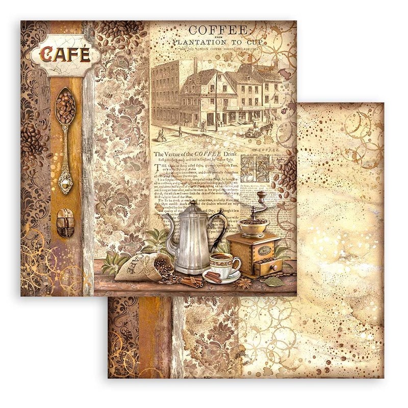 Stamperia Scrapbooking Pad 10 fogli cm 30,5 x 30,5 (12"