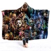 DAYINGJIA Hooded Blanket, Horror Mysterious Character Hooded Cloak for Adult