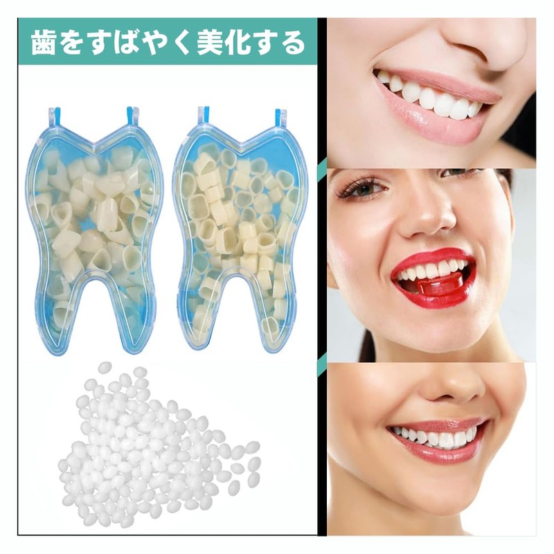 Temporary Crown for Front and Rear Teeth Resin Temporary Crown