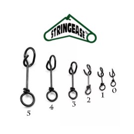 Stringease Tackle Size 0-5 Stringeases Fastach Clip Fast Snaps Quick Snap Size Ice Fishing Clips - #2 - 50 lb.