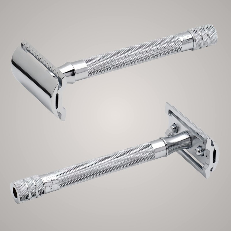 MERKUR Safety Razor 23C | Classic with Long Handle Gloss