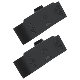 Briny River 2Pcs Camera MIC Rubber Cover Cap Replacement Protective Lid Compatible with Canon EOS 450D