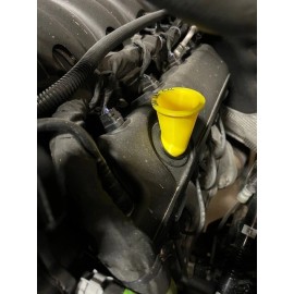 Sands Orignal Products L8T GAS 6.6L Oil Funnel Adapter/Holder - GM, HD, Silverado, Sierra, 2020-2025