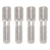 YINETTECH 4PCS M8x1.25 to M10x1.25 Reducing Screw 304 Stainless Steel
