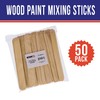 TCP Global Wood Paint Mixing Sticks - 50 Pack -