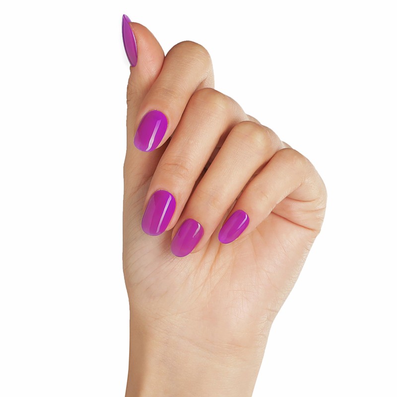 BLUESKY Bluesky Gel Nail Polish, Gothic Grape Neon11, Bright, Colour,