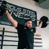 (Olympic) - Serious Steel Fitness 3.8cm - 4.4cm Wide Lifting