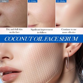 ykubai coconut oil Facial Cream 40ml，Deep Hydration，Reduce Wrinkle Fine Line，Tighten Skin，Firming Hydrating Facial Creams Lotion