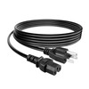 J-ZMQER 6ft UL 16AWG AC Power Cord Cable Compatible with