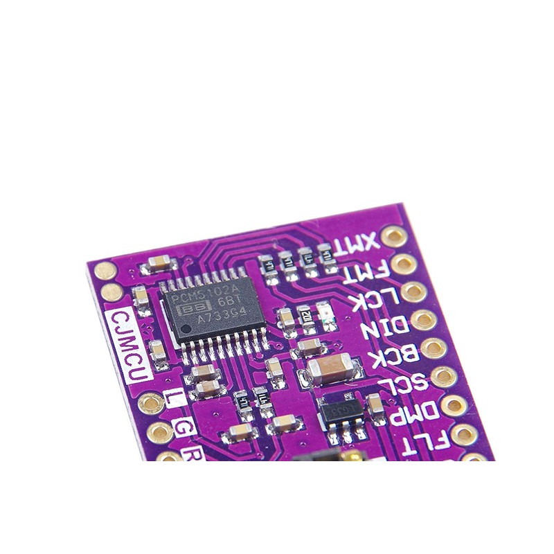 DollaTek PCM5102A Digital-to-Analog Converter PLL Voice Module Stereo DAC Sound