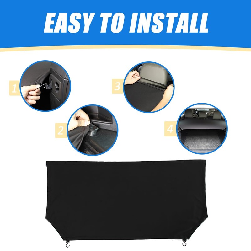 Trunk Cargo Cover for Land Rover Defender 110 2020-2025 Cargo