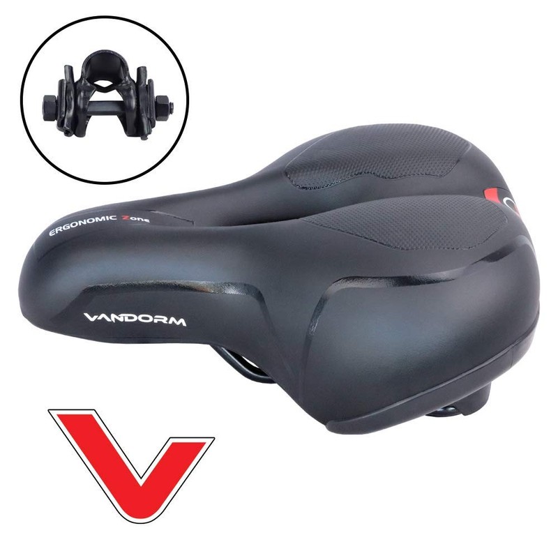 Vandorm COMFORT High Elastic Foam Comfortable MTB Hybrid Trekking Saddle