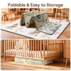 Foldable Baby Play Mat for Floor, PIGLOG 79x71 Extra Large