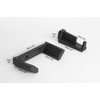 CrunchyWorks Inclined Adjustable Adjustable Slanted Violin Holder, Wall Mount Hanger