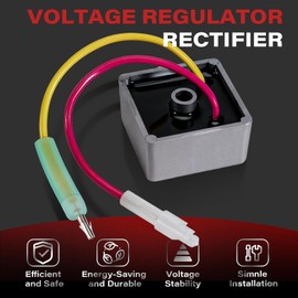 KyuerWK Voltage Regulator Rectifier, 12V Voltage Regulator for Briggs Stratton Lawn Mower Engine, OEM #794360, 491546, 691188, 793360