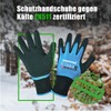 Safetytex Winter Work Gloves - Waterproof Lined - Cold Protection