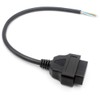 Lalomo OBD-II OBD2 16 Pin Female to to End Open