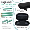 nugbuddy J-Kit - On The go Travel Case Accessory, Carbon