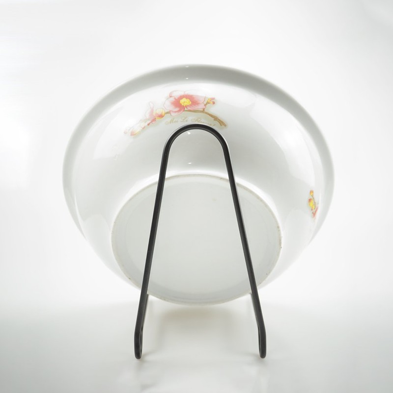 Tincogo (2 pack Display Stand Easel Iron Bowl Stands for