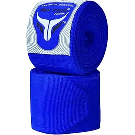 Mytra Fusion Adults Boxing Hand Wraps 3.75 Meters Gym Fitness Workout Sparring Wraps (Blue)