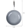 Goodful Ceramic Nonstick 11 Inch Frying Pan, Dishwasher Safe Pots