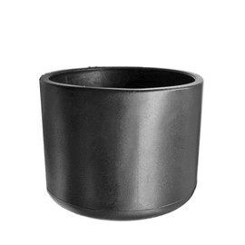 FixtureDisplays® 15136 Cap 1 Inch Nominal Black Tube Cover End Rubber Flexible 0.98 Inches Inside Diameter 15136-CAP-FBA